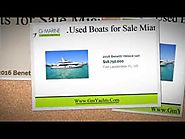 Used Boats for Sale Miami
