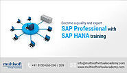 SAP HANA Training Online