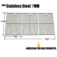 Stainless Steel Cooking Grid Replacement for Master Chef 85-3008-4, 85-3009-2, T620LP, T620NG, G65001, G65002, Nexgri...