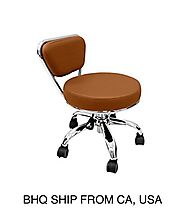 Pedicure Stool Cappuccino by Beauty Headquarters