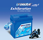 SF Sonic Presents Two Wheeler Batteries with Torque Exhilaration