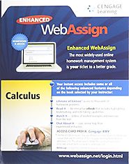 Enhanced WebAssign Printed Access Card for Calculus, Multi-Term Courses, Life of Edition, 1st Edition