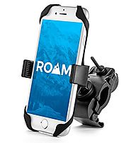 Roam Universal Premium Bike Phone Mount for Motorcycle - Bike Handlebars, Adjustable, Fits iPhone 6s | 6s Plus, iPhon...