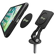 Bike Phone Mount, Universal Magnetic Bike Phone Holder Mount for iPhone Samsung, HTC, LG, Holds Up To 2 LB – Black By...