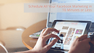 Schedule All Your Facebook Marketing with JARVEE in 10 Minutes or Less