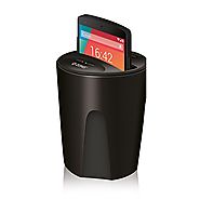 Wireless Car Charger by ZENS - Enables Qi Wireless Charging | Fits Most Cup Holders | Works with Qi Enabled Smartphon...