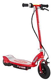 Razor E100 Electric Scooter (Red)