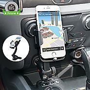 [Updated Version] 3-in-1 Multifunctional Car Mount + Car Charger + Cigarette Lighter Power Adapter, Amoner Universal ...