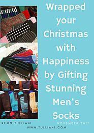 Wrapped your christmas with happiness by gifting stunning men's socks
