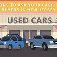 Questions To Ask Your Cash For Car Buyers In New Jersey
