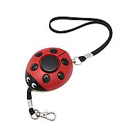 Emergency Personal Alarm, beegod Ultra Loud 130DB Self Defense Survival Whistle with LED Flashlight for Jogger, Women...