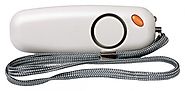 Vigilant 130dB Personal Alarm - LED Flashlight - Rip Cord Activation - Regular AAA Batteries Included (PPS8G Grey)