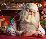 Come celebrate the magic of Christmas with Santa's Portable North Pole console.