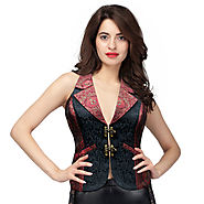 Buy Wholesale Women's Axelle Gothic Waistcoat Online at Viona Corset