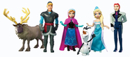Disney Movie Frozen 2013-Olaf and Sven