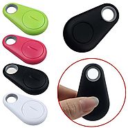 Bluetooth 4.0 Phone Tracker Alarm iTag Mini Wireless Key Finder for Anti-lost, Selfie Shutter, Compatible with IOS an...