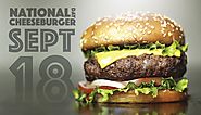 NATIONAL CHEESEBURGER DAY 18 Sep 2017- Get Free Burger