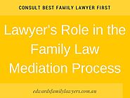Lawyer's role in the family law mediation process