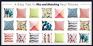 4 Easy Tips in Mix-and-Matching your Cushion Throws!