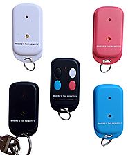 Where's the Remote? Key Finder Wireless Transmitter Rf remote Locator, Wallet, purse, Cell, Pet, Extra set of batteri...