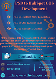 PSD to HubSpot COS Development