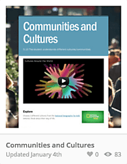 Communities and Cultures