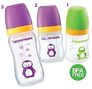 Tupperware Baby Bottles