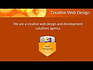 We are a creative web design and development solutions agency