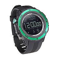 Pyle PSWWM82GN Digital Multifunction Sports Watch with Altimeter/Barometer/Chronograph/Compass and Weather Forecast (...