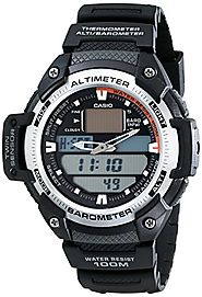 Casio Men's SGW400H-1B Sport Multi-Function Grey-Dial Watch