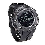 Pyle PSWWM82BK Digital Multifunction Sports Watch with Altimeter/Barometer/Chronograph/Compass and Weather Forecast (...