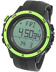 [LAD WEATHER] German Sensor Digital Compass Altimeter Barometer Stopwatch Alarm Weather Forecast/ Multifunction/ Outd...