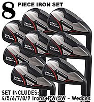 Senior Great Balance Golf Clubs Iron Set Custom Made Right Hand Senior Flex A Flex Light Weight Graphite Shafts Compl...