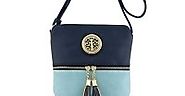 Best Women's Small Navy Leather Crossbody Purses - Reviews & Ratings