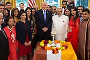 Donald Trump Diwali celebration in Oval office - Dailydoss