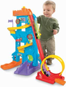 Amazon.com: Fisher-Price Wheelies Loops 'n Swoops Amusement Park: Toys & Games