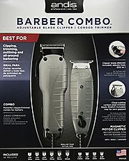 Andis Barber Combo-Powerful Clipper and Trimmer Combo Kit