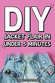 DIY Jacket Flair in Under 5 Minutes | The Outfit Repeater
