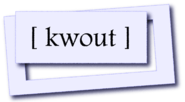 kwout | A brilliant way to quote