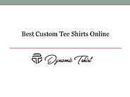 Best Custom Tee Shirts Online
