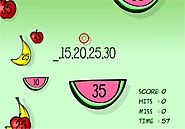 Fruit Shoot Skip Counting Game