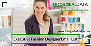 Executive Fashion Designer Email List