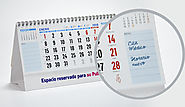 Calendario sobremesa notas - Calendarios Personalizados