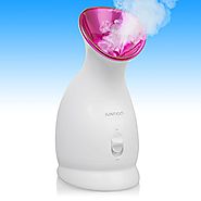 Ivation Ultrasonic Freestanding Wall-Powered Micro-Fine Ionic Steamer, White