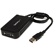 StarTech USB to VGA External Video Card Multi Monitor Adapter - 1920x1200 - USB to VGA External Graphics Card