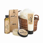 Spa Gift Set, Luxury Mother Gift Basket Spa Care - Clean Bamboo Sugarcane Scent