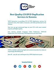 Looking For Best Quality CD/DVD Duplication Across Toronto?