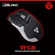 Cage Sents 2.4ghz Pro Gaming Mouse 2000 DPI 6 Buttons LED Optical Ergonomic Adjustable High Precision comfortable gif...