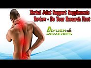 Herbal Joint Support Supplements Review Do Your Research First