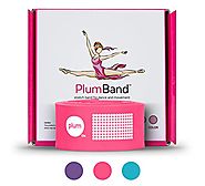 The PlumBand Stretch Band for Dance and Ballet – Colors and Sizes for Kids & Adults – Improve Your Splits, Strength, ...